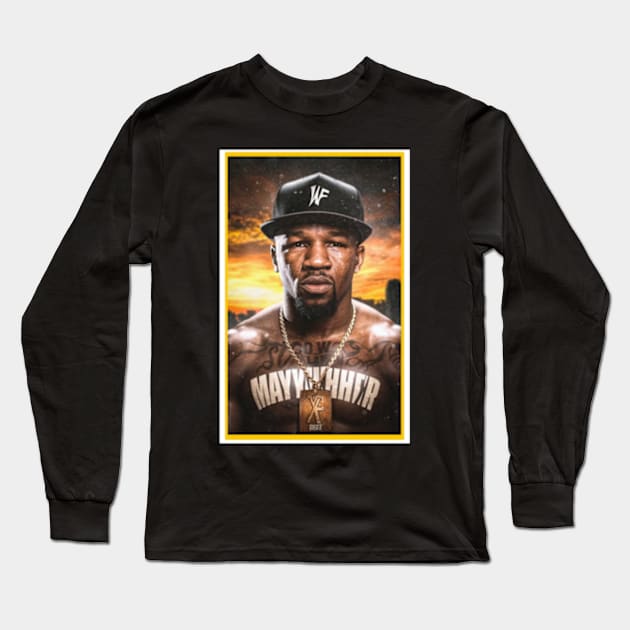 Floyd mayweather Long Sleeve T-Shirt by TshirtMA